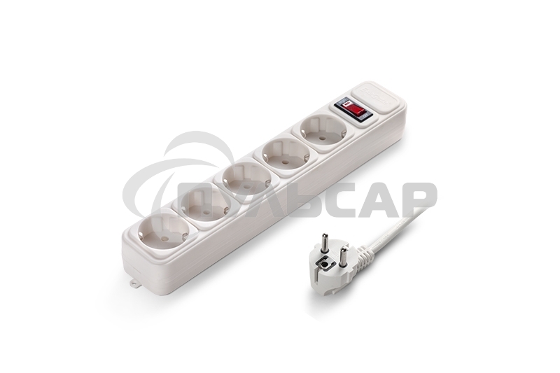 Сетевой фильтр Exegate EX221174RUS Сетевой фильтр Exegate SP-5-1.8W (5 розеток, 1.8м, евровилка, белый)