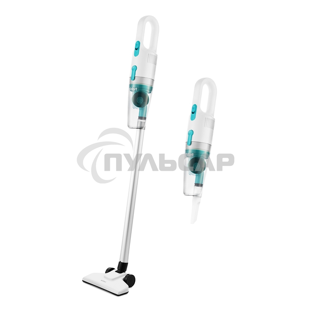 Вертикальный пылесос КТ-586-1 белый