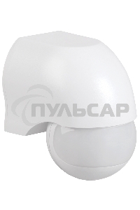 Детектор движения ДД 010 1100Вт угол. обз. 180град. IP44 бел. ИЭК LDD10-010-1100-001