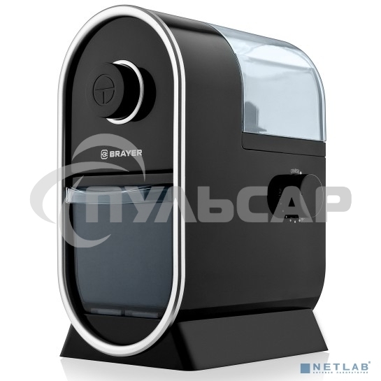 Кофемолка BRAYER BR1170, Жерновая, Емкость 100 г., Мощность 110 Вт, пласт. корпус, регул. помола