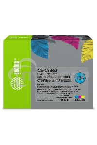 Картридж струйный Cactus CS-C9363 №134 цветной (18 мл.) для HP DJ 460series/5740/5743/5793/5940/5943/6540/6543/6620/6623