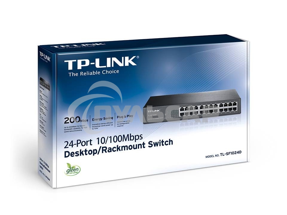 Коммутатор TP-Link SMB TL-SF1024D Коммутатор 24-port 10/100M Switch