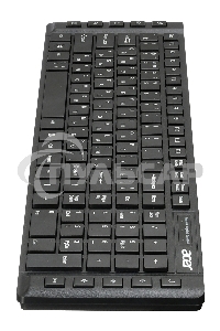 Клавиатура проводная Acer OKW010 ZL.KBDEE.002, USB, черный