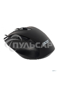 Мышь проводная Acer OMW120 черный, 2000 dpi, USB, кнопки - 6