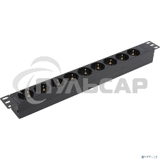 Блок розеток горизонтальный ExeGate ServerPro PDU-19H907 Al-9S-C20, 19