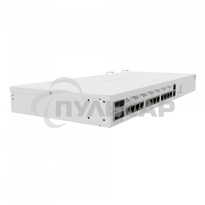 Маршрутизатор Mikrotik CCR2116-12G-4S+ Cloud Core Router 2116-12G-4S+ with Amazon Annapurna Labs Alpine v3 AL73400 CPU (16-cores, 2GHz per core), 16Gb RAM, 4xSFP+ cage, 13xGbit LAN, M.2 PCIe slot, RouterOS L6, 1U rackmount case, Dual PSU
