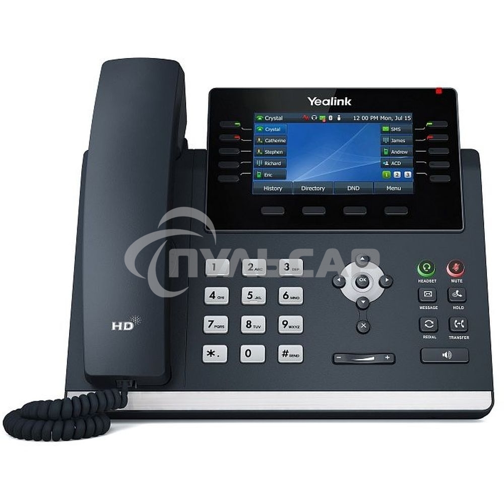 Телефон VOIP 16LINE SIP-T46U YEALINK