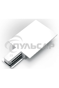 Адаптер питания для подключения встраиваемых трековых шинопроводов к сети Gauss белый