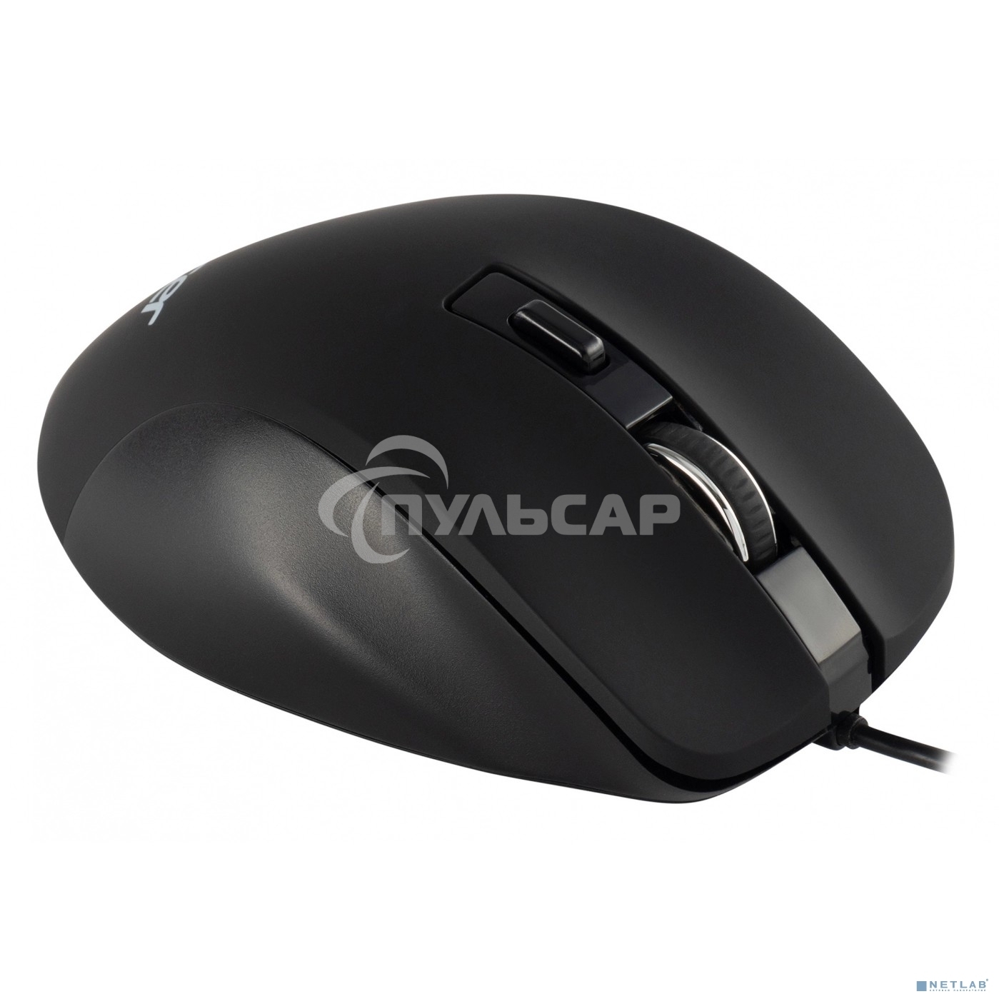 Мышь проводная Acer OMW120 черный, 2000 dpi, USB, кнопки - 6