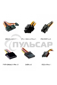 Блок питания Inwin / Powerman PM-450ATX, 450Вт, 120мм, серый