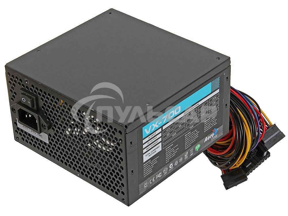 Блок питания Aerocool / Formula VX-700 PLUS, 700Вт, 120мм, черный, (аналог Aerocool VX Plus 700)