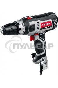 Дрель-шуруповерт ЗУБР ДШ-М1-400-2, Сетевая, 400Вт