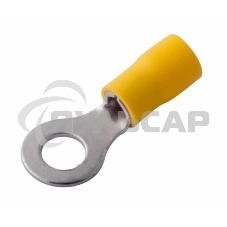 Наконечник кольцевой изолированный ø 6.5 мм 4-6 мм² (НКи 6.0-6/НКи5,5-6) желтый Rexant