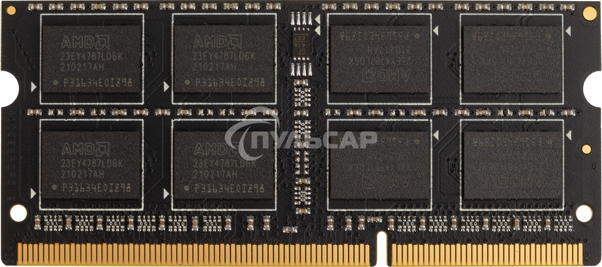 Оперативная память AMD 8Gb DDR3L 1600MHz SO DIMM R5 Entertainment Series Black R538G1601S2SL-U Non-ECC, CL11, 1.35V, Retail