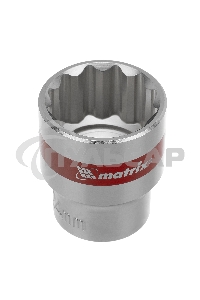 Набор головок Matrix 1/2'' 12-ти гр. crv 10шт. 10-24мм
