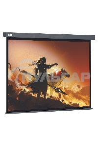 Экран Cactus 213x213см Wallscreen CS-PSW-213X213-SG 1:1 настенно-потолочный рулонный серый