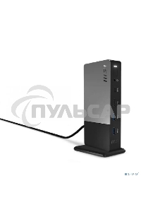 Док-станция MSI USB-C Docking Station Gen 2 / 1xType-C(USB3.2Gen2/DP)/1xType-C USB3.2Gen2/2xType-A USB3.2Gen2/1xType-A USB2.0/1xHDMI2.1/1xDP/1xRJ45/1xComboJack/150W adapter