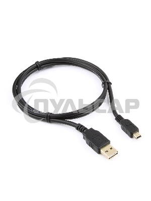 Кабель USB2.0 Gembird/Cablexpert, мультиразъем USB, AM/miniB 5P, 1м, пакет CC-5PUSB2D-1M