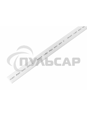 Термоусаживаемая трубка Rexant 12,0/6,0 мм, белая, упаковка 50 шт. по 1 м