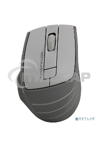 Мышь беспроводная A4Tech Fstyler FG30 белый/серый, 2000 dpi, радиоканал, USB, кнопки - 5