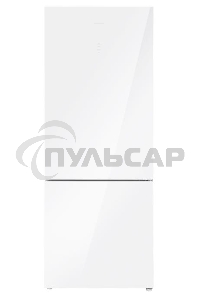 Холодильник Maunfeld MFF1857NFW белый мат. инвертер двухкамерный 336/117л морозилка снизу