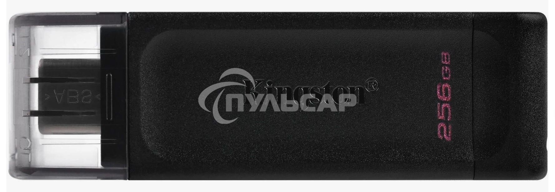 Флешка USB Kingston 256 Gb DataTraveler 70 DT70/256 Gb USB Type-C 3.2 черный