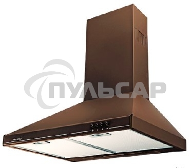 Вытяжка каминная Gefest ВО 10 К47 коричневый, 60 см, 300 куб. м/ч, 75 дБ