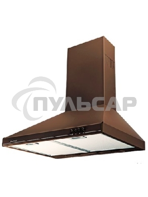 Вытяжка каминная Gefest ВО 10 К47 коричневый, 60 см, 300 куб. м/ч, 75 дБ