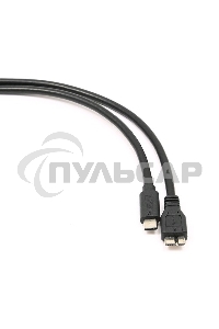Кабель Cablexpert CCP-USB3-mBMCM-6 USB3.0 microBM/USB3.1TypeC, 1.8м, 
