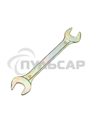 Ключ гаечный рожковый Rexant 14х17 мм, желтый цинк