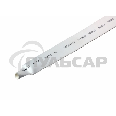 Термоусаживаемая трубка Rexant 12,0/6,0 мм, белая, упаковка 50 шт. по 1 м