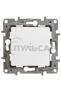 Переключатель с подсветкой, 10AX, бел. ETIKA 