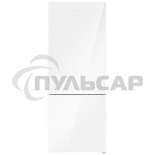 Холодильник Maunfeld MFF1857NFW белый мат. инвертер двухкамерный 336/117л морозилка снизу