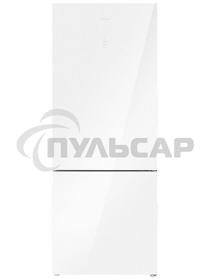 Холодильник Maunfeld MFF1857NFW белый мат. инвертер двухкамерный 336/117л морозилка снизу