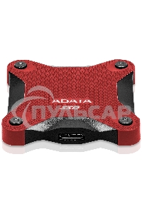 Внешний SSD ADATA SD620, 512 GB, USB 3.2 Gen 2 Type-A, R/W 520/460, красный
