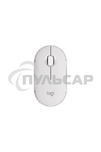Мышь беспроводная Logitech Pebble 2 M350S белый, 4000 dpi, Bluetooth, кнопки - 3