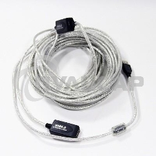 Кабель VCOM VUS7049-15M Кабель-адаптер USB2.0-repeater, удлинительный активный <Am-->Af> 15м