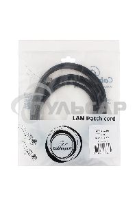 Патч-корд UTP Cablexpert кат.5e, 2м, литой, многожильный черный