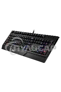 Клавиатура проводная MSI VIGOR GK20 RU черный USB Multimedia for gamer LED (подставка для запястий)