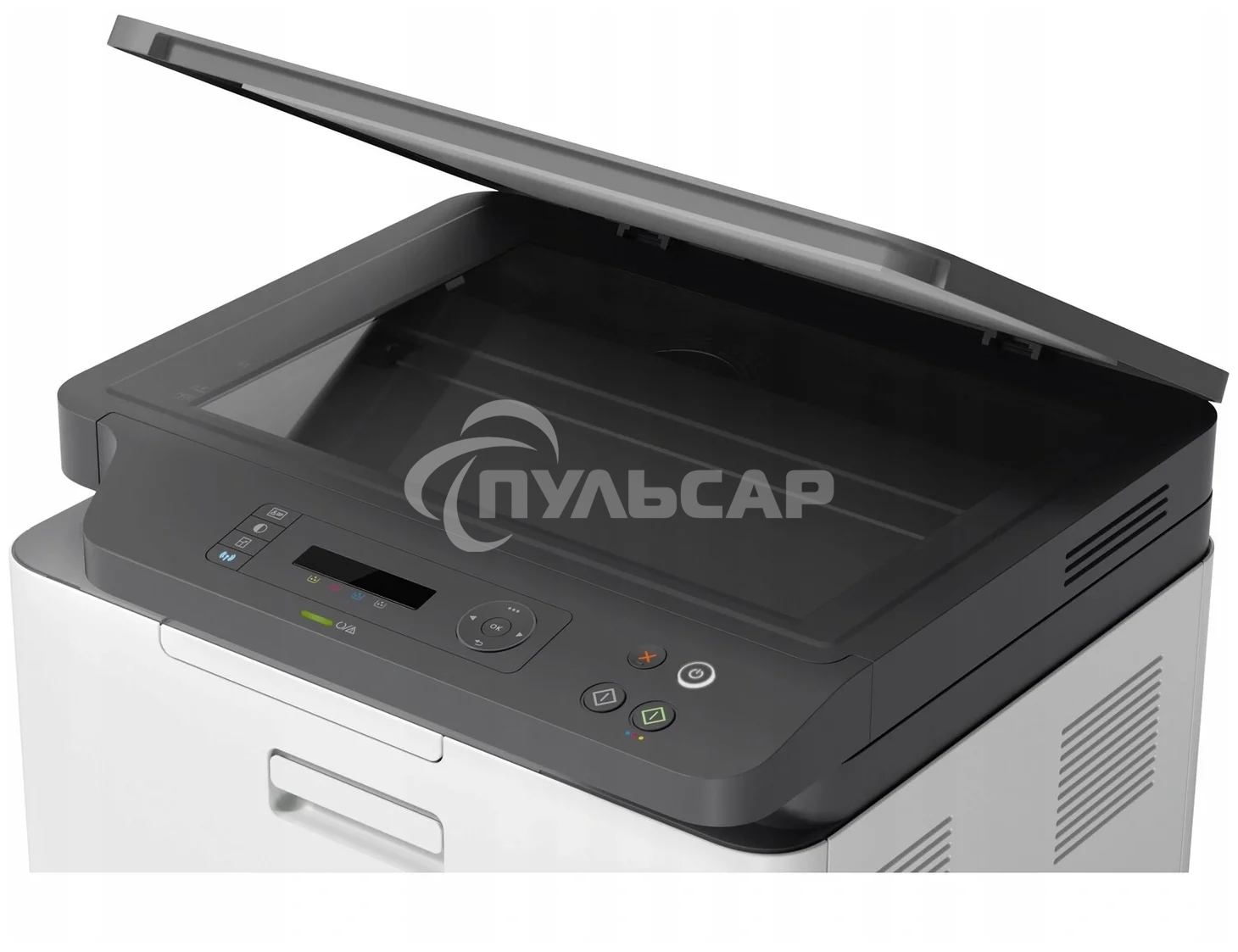 МФУ лазерное HP Color 178nw (4ZB96A), A4, цветной, печ. до 18 стр/мин. (ч/б) до 4 стр/мин. (цвет), 600 x 600 dpi, USB, RJ-45, Wi-Fi, Air Print, Mopria