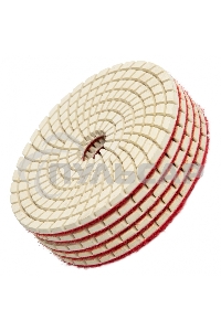 Алмазный гибкий шлифовальный круг Matrix, 100 мм, P 400, мокрое шлифование, 5шт.