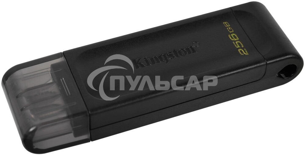 Флешка USB Kingston 256 Gb DataTraveler 70 DT70/256 Gb USB Type-C 3.2 черный