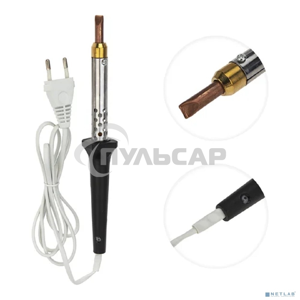 Паяльник Rexant, керам.нагреватель, 65 Вт, 230 В, ЭПСН