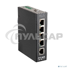 Промышленный неуправляемый коммутатор D-Link DIS-100E-5W/A1A с 5 портами 10/100Base-TX, функцией энергосбережения и поддержкой QoS