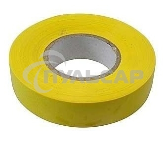 Изолента Iek UIZ-20-10-K05 0,18х19 мм желтая 20 метров ИЭК