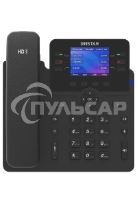 Телефон IP Dinstar C63GP черный