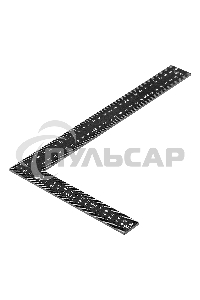 Угольник, 200 х 300 мм, алюминиевый, лазерная гравировка Denzel