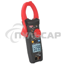 Токоизмерительные клещи UT205A+ Напряжение постоянного/переменного тока (1000 В); переменный ток (1000А); Сопротивление (40 МОм); Емкость (40 мФ); Частота (10 МГц); Отверстие челюсти 42 мм