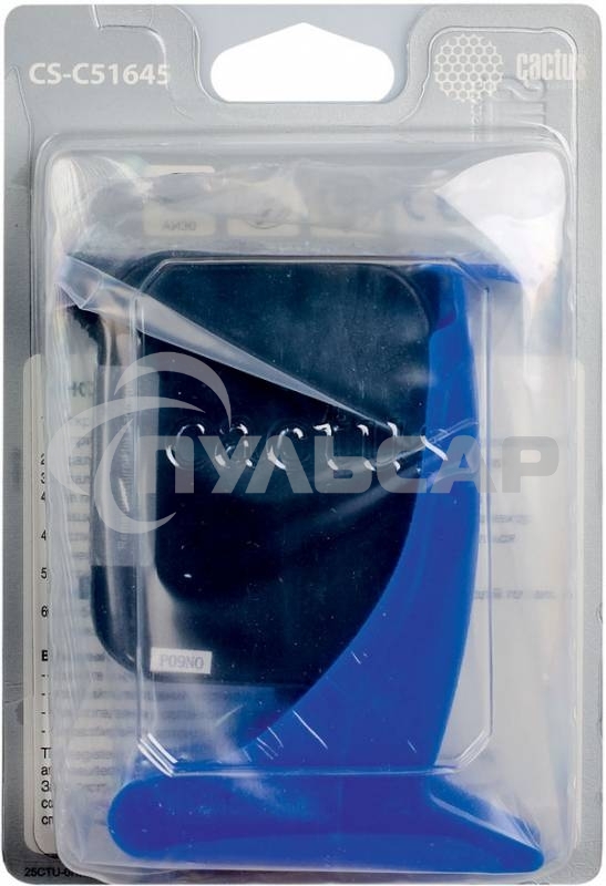 Картридж струйный Cactus CS-51645 черный (44 мл) для HP DJ 710c/720c/722c/815c/820cXi/850c/870cXi/880c