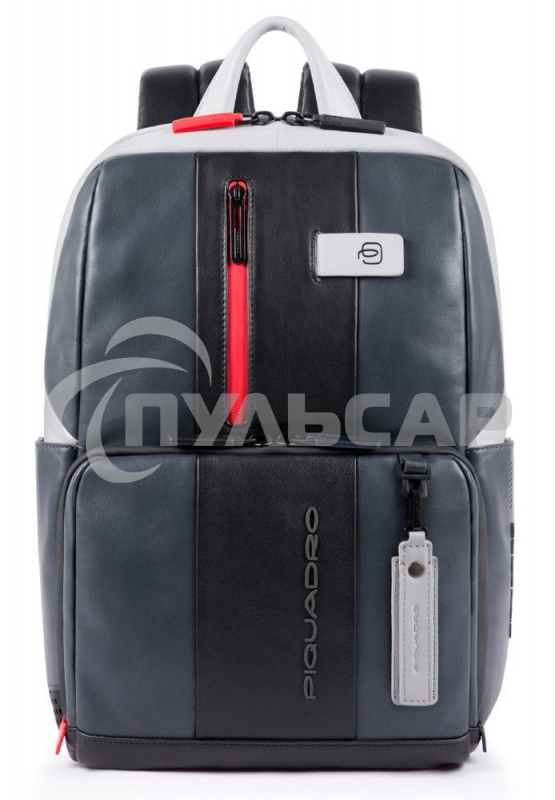 Рюкзак Piquadro Urban CA3214UB00BM/GRN серый/черный натур.кожа
